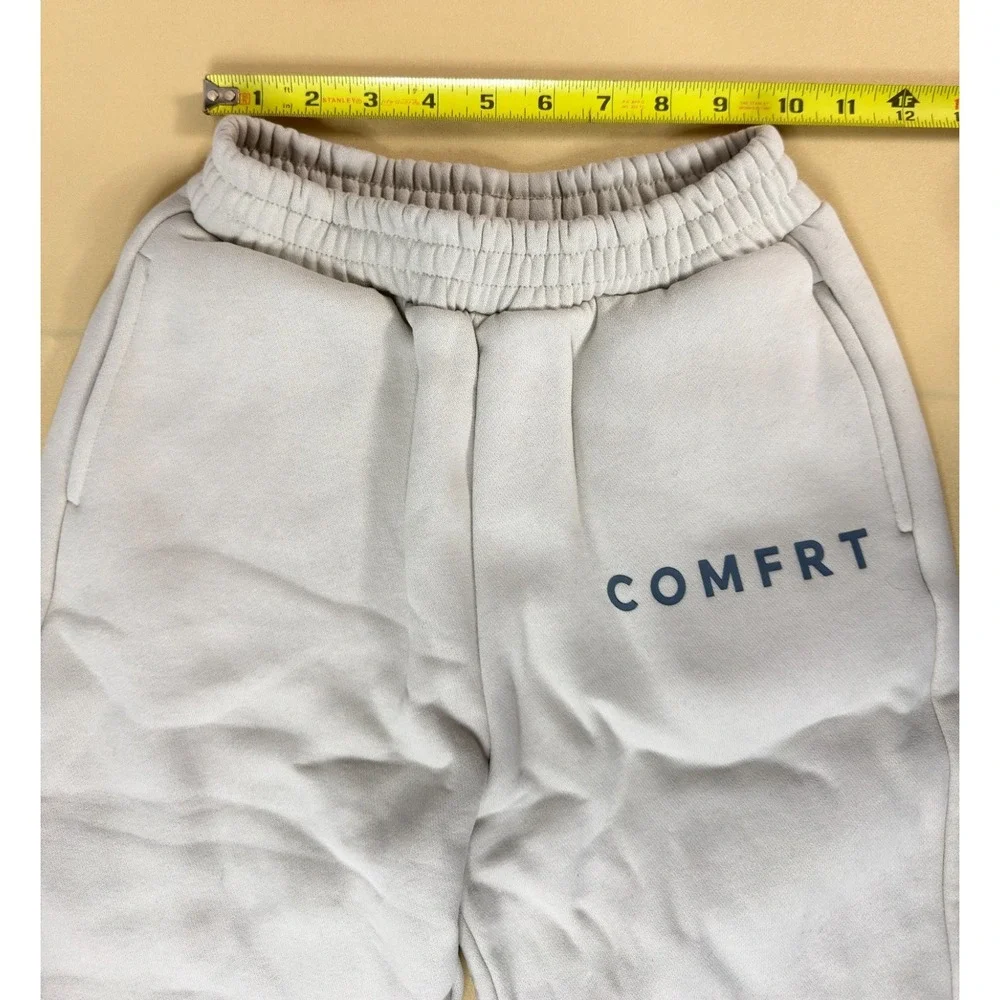 NIB Comfrt Kids Tranquil Sweatpants XS Cotton Off-White‎